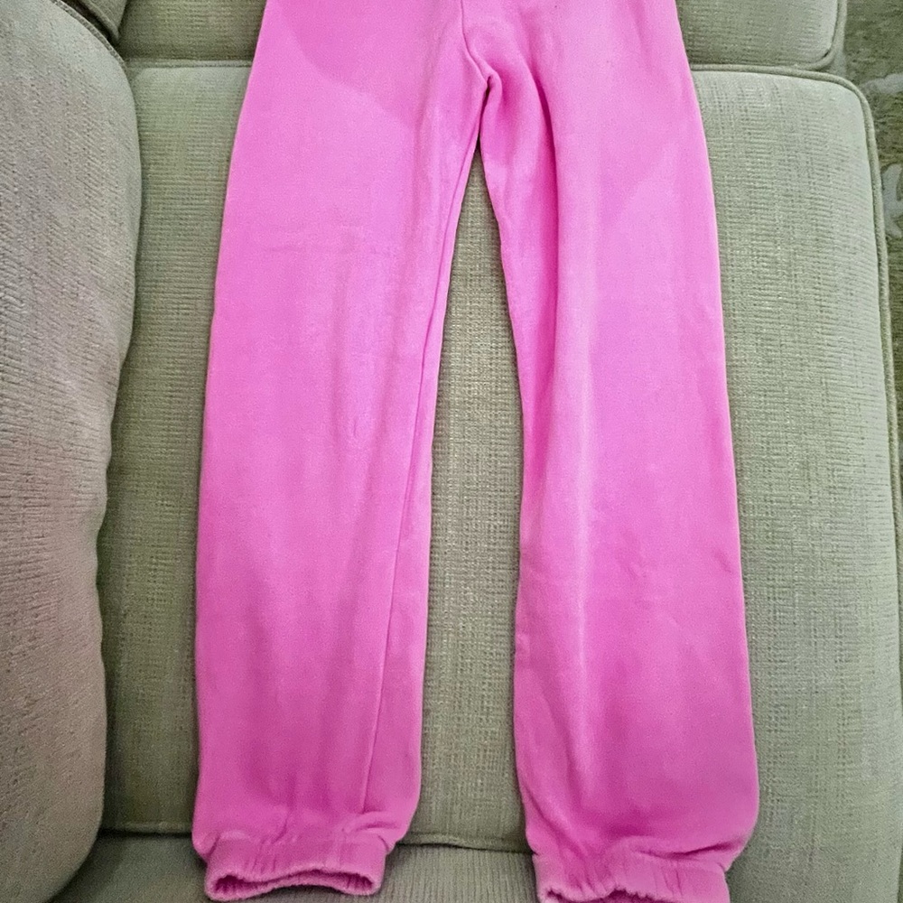 Aviator Nation Vibrant Pink Kids/ Girls Joggers